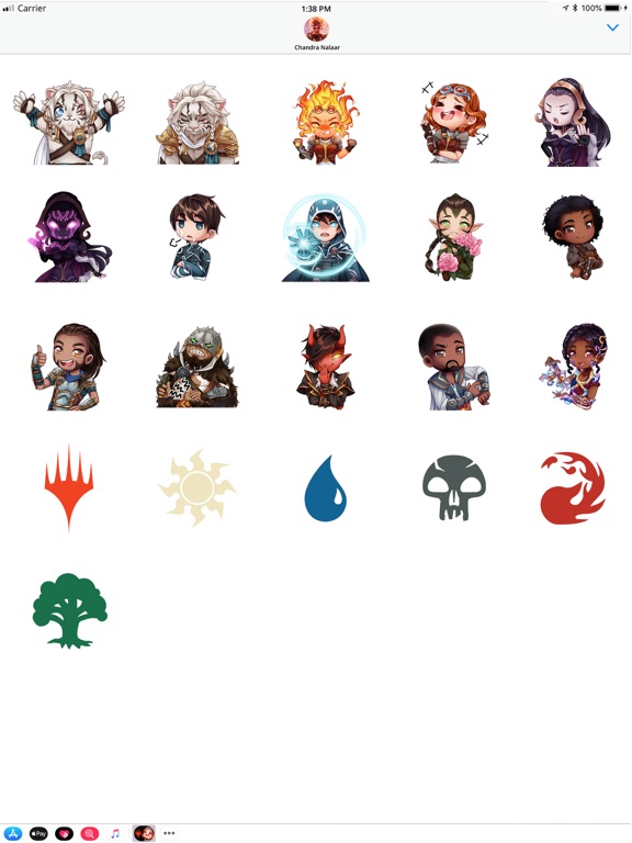 Screenshot #5 pour Planeswalker Stickers Pack