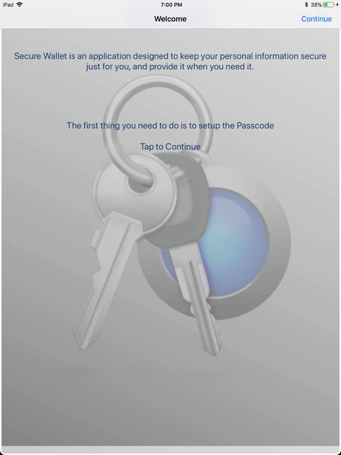 Secure Wallet - Data Vault