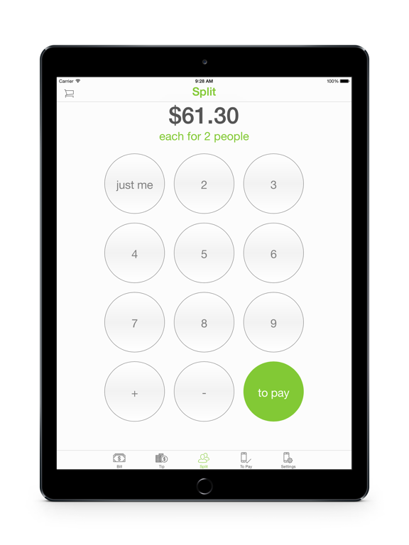 MyTipping iPad screenshot 4 - Utilities app