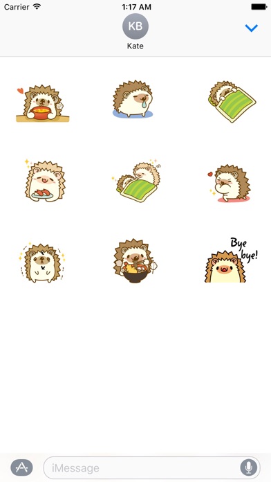 Winter of Hedgehog Sticker screenshot 3
