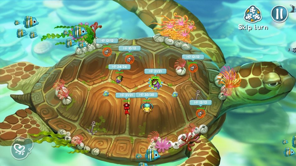 #2. Squids Odyssey (iOS) By: The Game Bakers