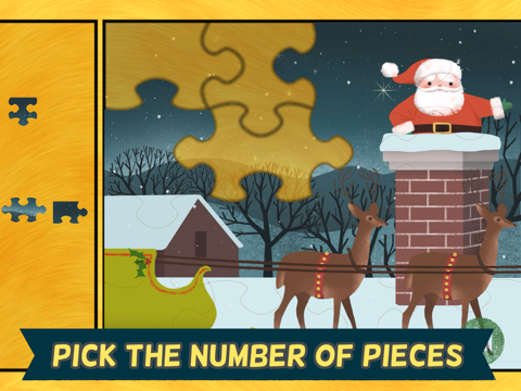 Screenshot #6 pour Jeux de Noël pour les enfants: Tout-petits Puzzles