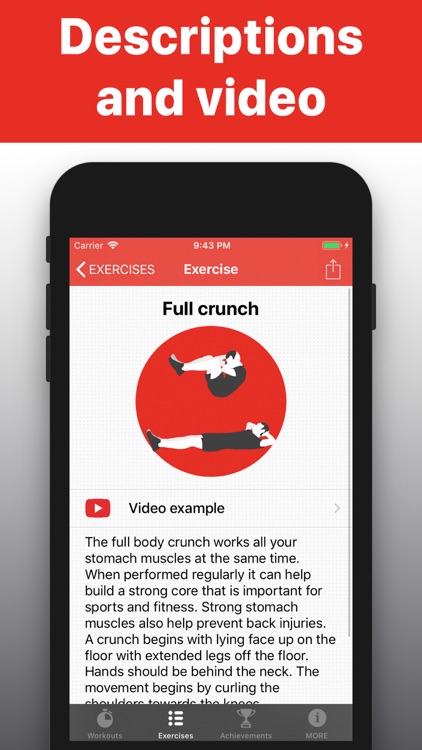 Sit Ups - 6 pack abs trainings