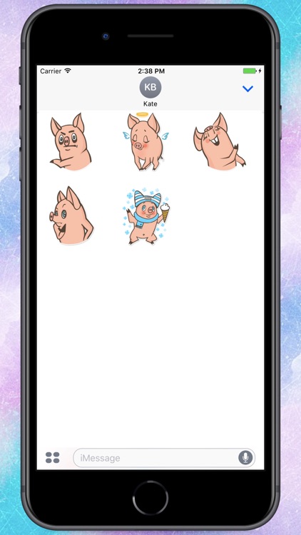 Sweetie Piggy Stickers