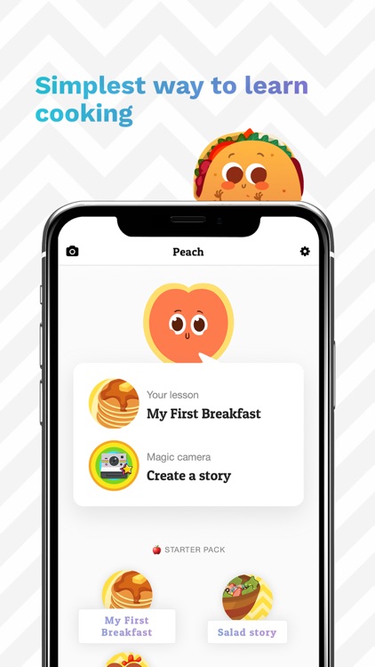 Peach : Learn Cooking