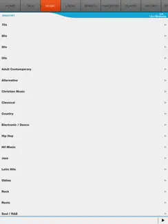 XiiaLive – Internet Radio iPad image 2