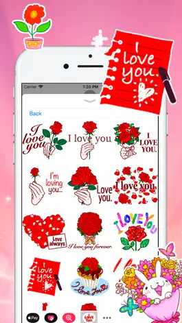 Game screenshot Flower Stickers Kit mod apk
