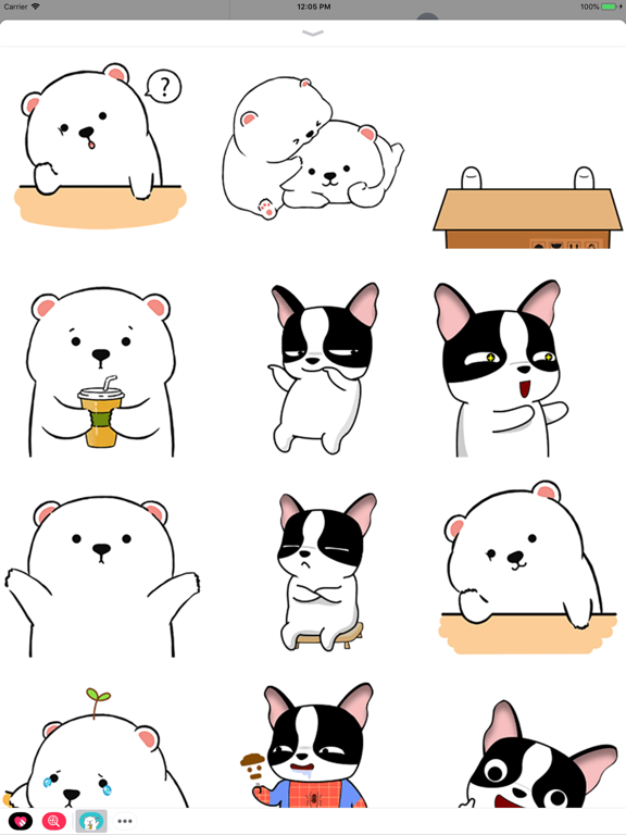 Screenshot #4 pour Funny Polar Bear and Bulldog