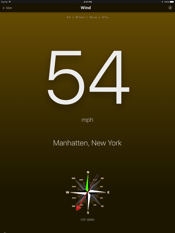 Screenshot #5 pour Wind App