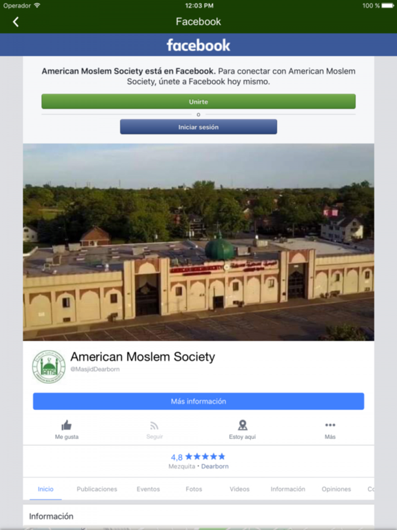 American Moslem Society (AMS) iPad screenshot 3 - Lifestyle app