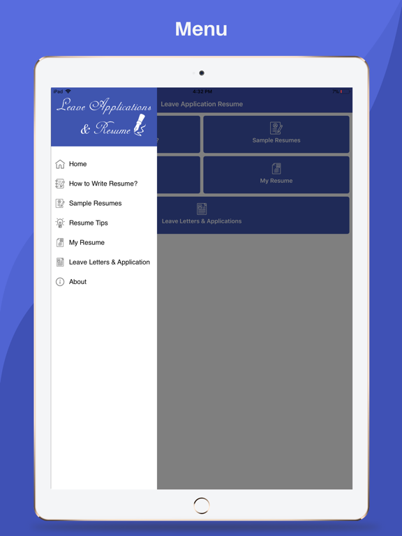Screenshot #5 pour Letter, Application & Resume