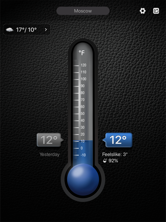 温度計 - 周囲の気温を知るのおすすめ画像3