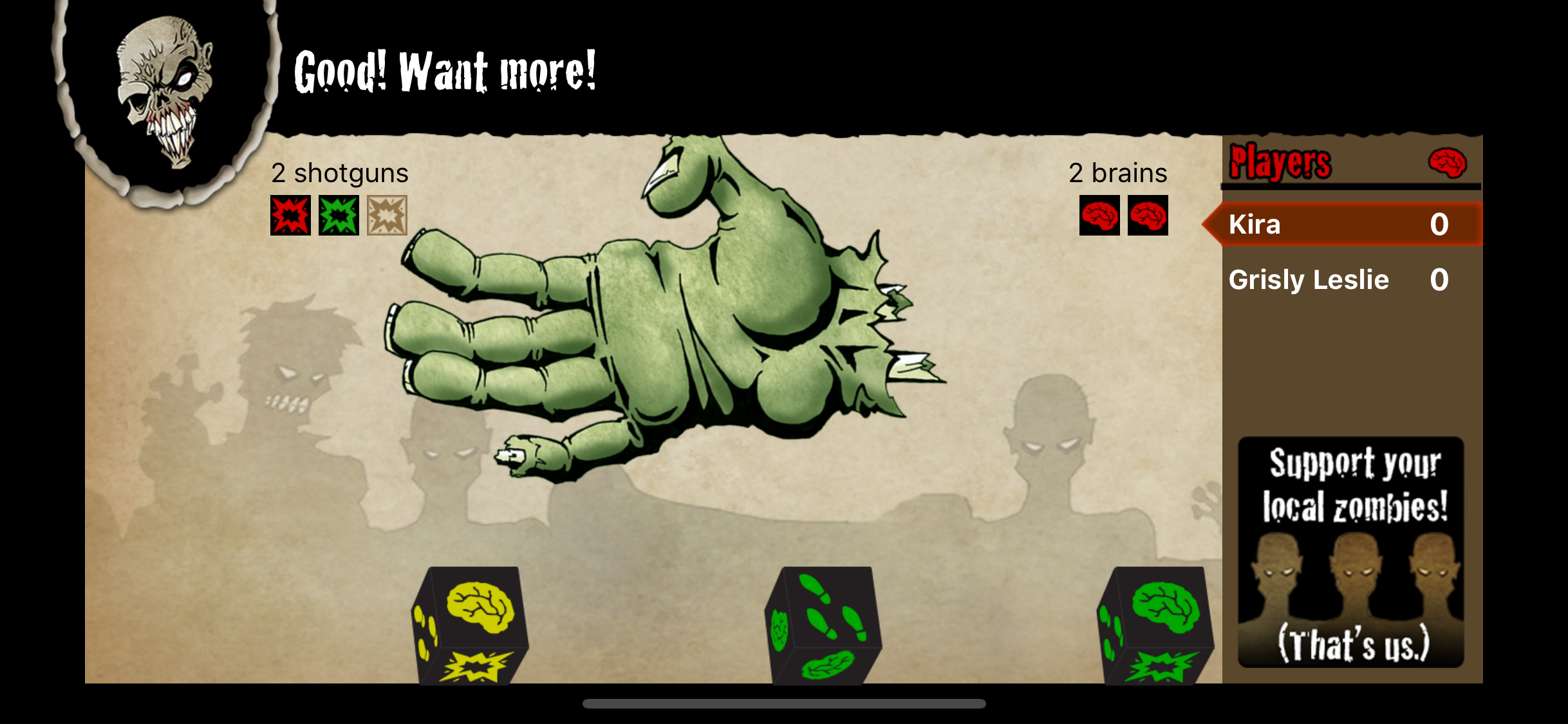 Zombie Dice