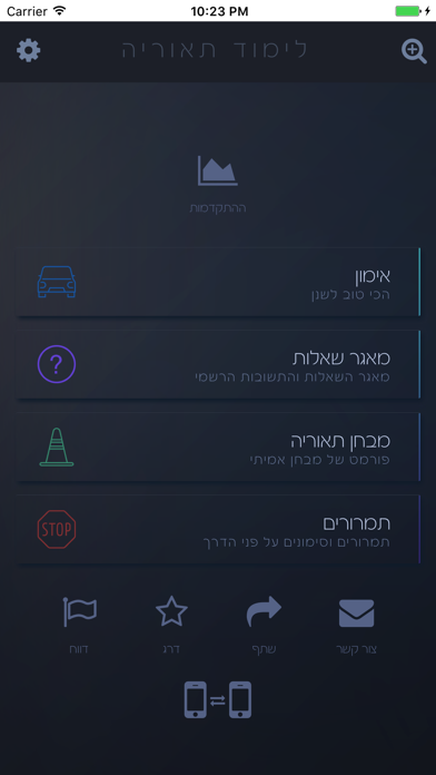 לימוד תאוריה 10 Ads Free Screenshot 1