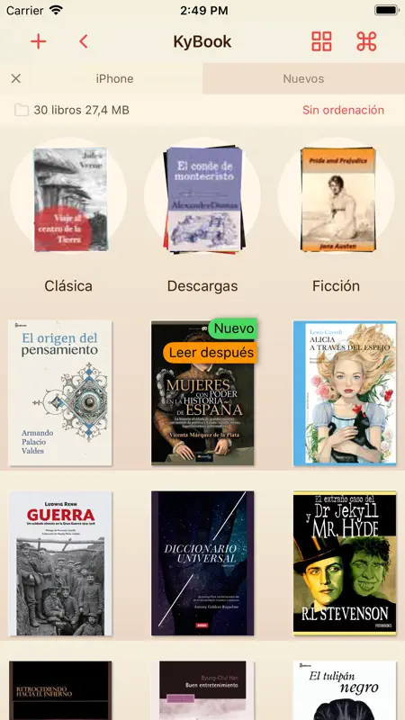 KyBook 3 Ebook Reader screenshot 8 of 10