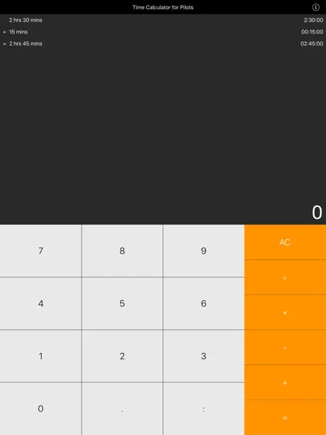 Time Calculator For Pilots