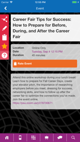 Penn State Career Success screenshot