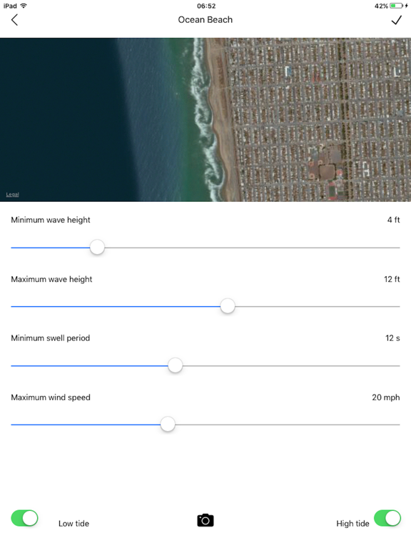 Eddy Surf Report Wave Forecast iPad screenshot 5 - Sports app