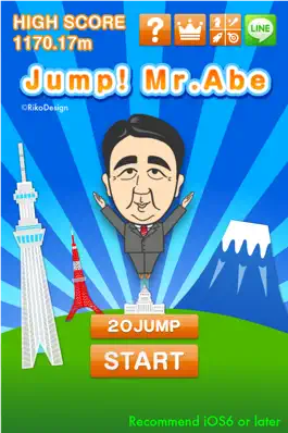 Game screenshot Jump! Mr.Abe mod apk