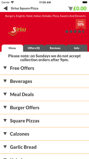 Sirius Square Pizza(圖2)-速報App