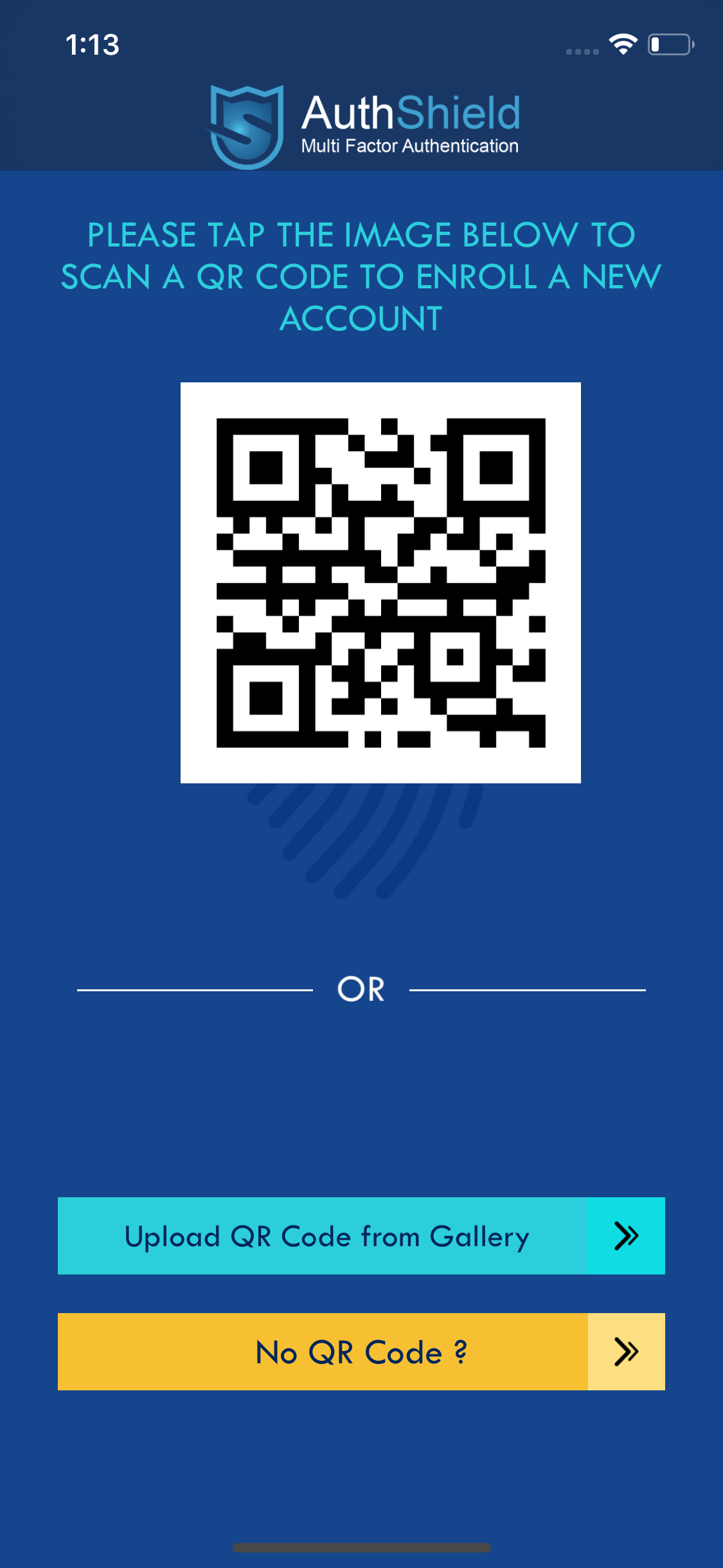 One Touch Authentication