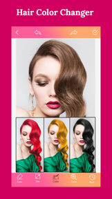 Hair Color Changer New screenshot