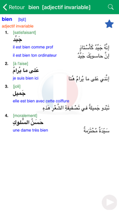 Dictionnaire d'arabe Larousse screenshot 4