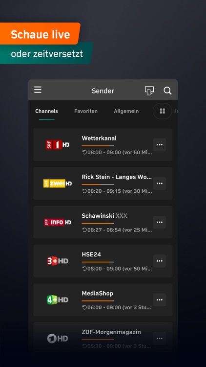Zattoo - TV Streaming App