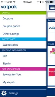 valpak local coupons iphone screenshot 2