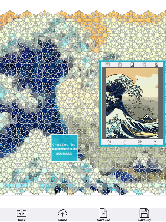 Screenshot #4 pour Geometric Mosaic