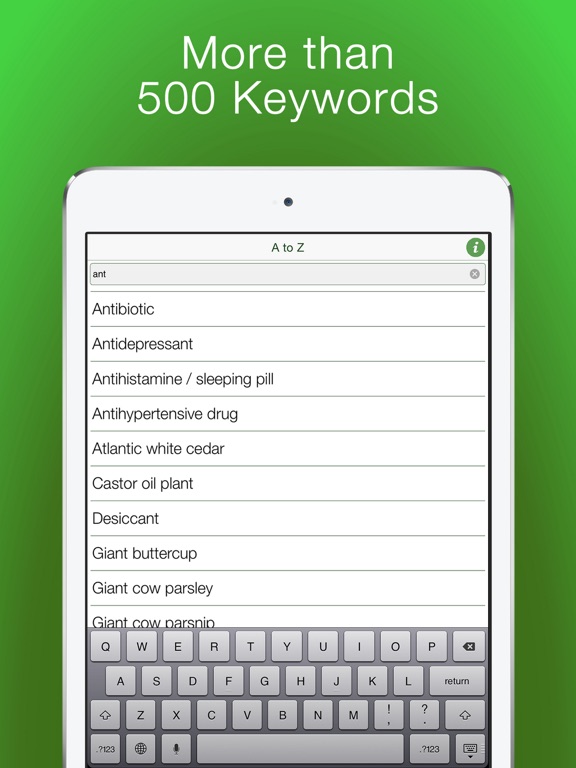 Poisoning - First Aid iPad screenshot 5 - Medical app