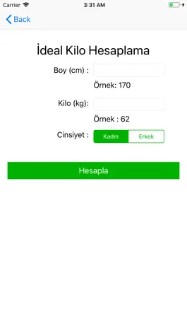 Game screenshot Diyet Programı hack