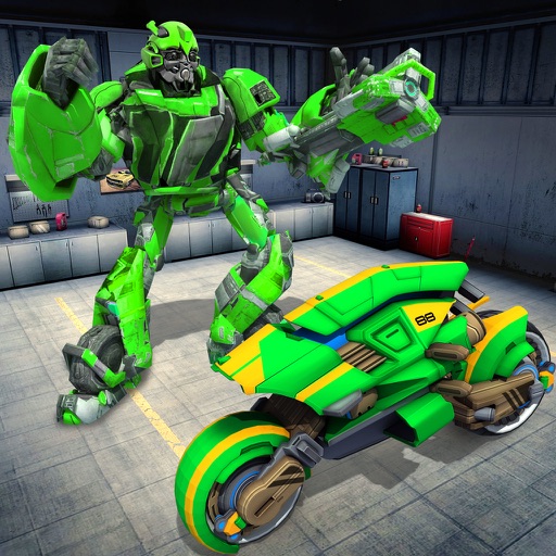 War Robot Motor Bike Transform