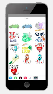 learn to drive sticker pack iphone screenshot 4