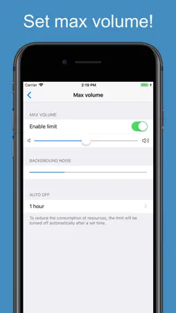 Volume Limit Control screenshot 2