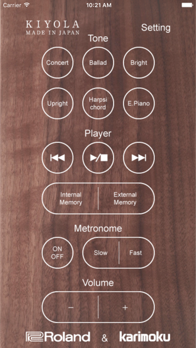 Screenshot #1 pour KIYOLA Remote Control