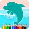 Coloring Dolphin Game delete, cancel