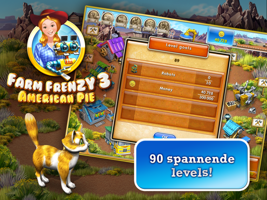 Farm Frenzy 3 American PieHD L iPad app afbeelding 1