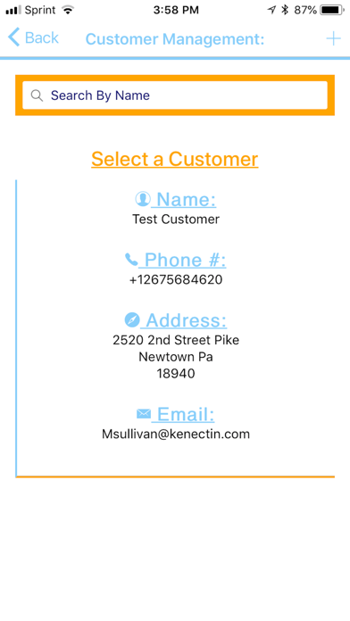 Kenect Business Suite iPhone screenshot 3 - Business app