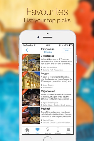 HERAKLION by GREEKGUIDE.COM offline travel guide screenshot 2