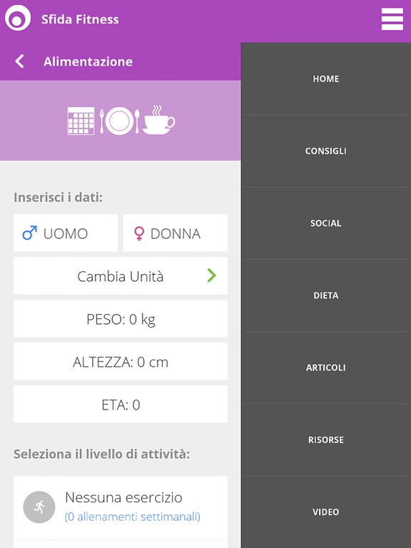 Fitness Challenge 30 Days iPad screenshot 5 - Health & Fitness app