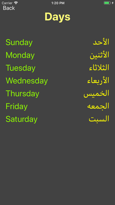 Screenshot #3 pour Modern Standard Arabic