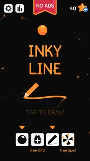 inky line: drawing pen puzzle iphone screenshot 1