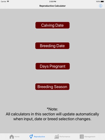 MSUES Cattle Calculator screenshot 2