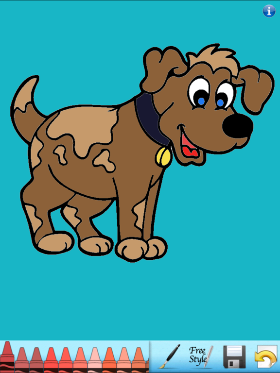 Kids Coloring Book! iPad screenshot