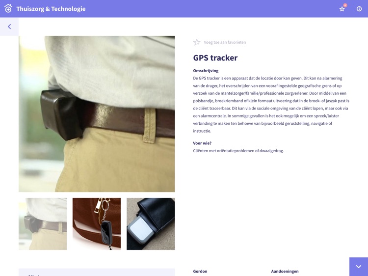 Thuiszorg & Technologie