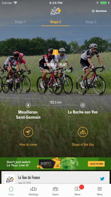 TDF 2018, presented by ŠKODA