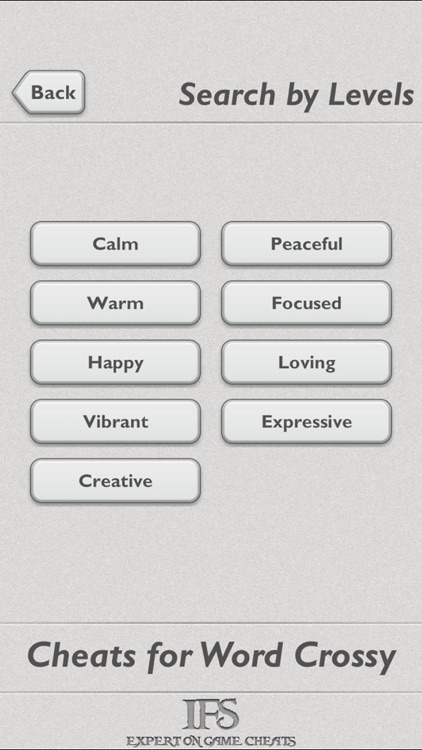 Cheats for Word Crossy