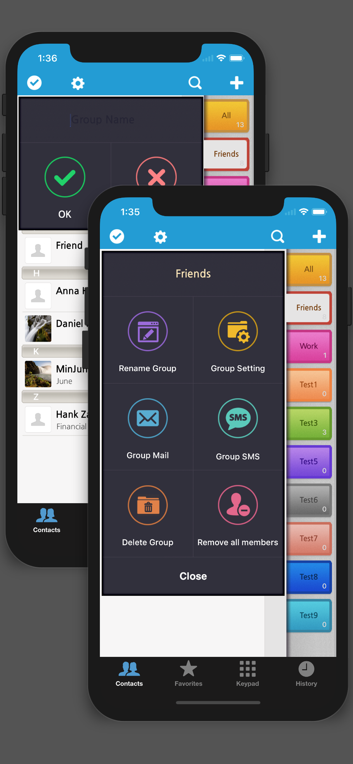 Contacts Group-eContacts screenshot 3