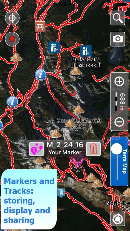 Dolomiti Parks Trails Hike GPS screenshot-3